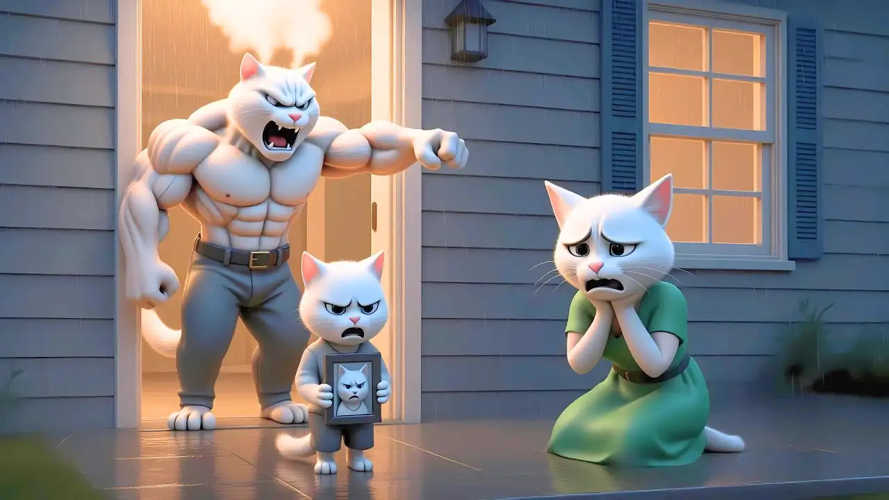 💔 “Mother Never Came Back – The Heartbreaking Tragedy of the Cat Family” 🕊️  #ai #catshorts #aicat