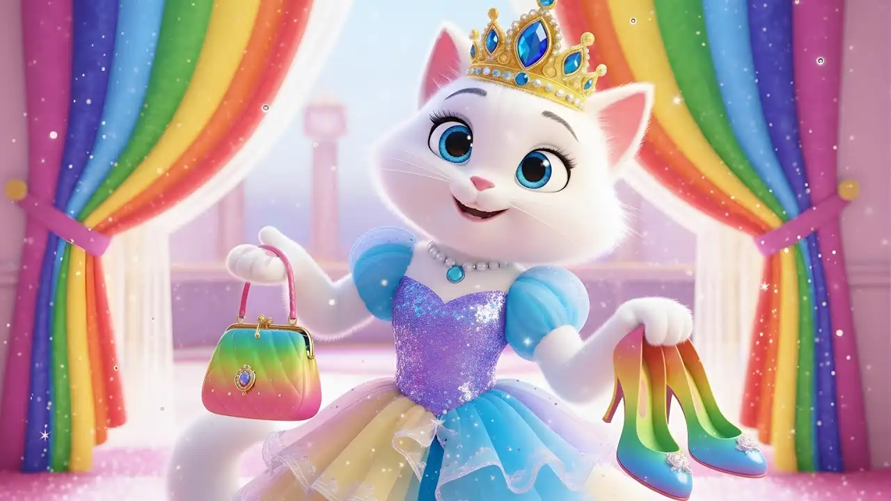 Naughty Kitten Imitates Mother's Makeup | Ai cat story🐱💄